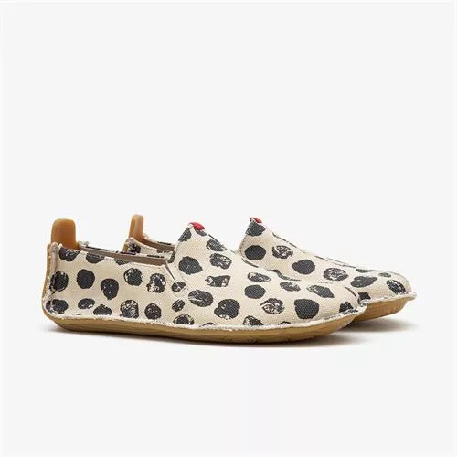 Vivobarefoot Ababa Canvas Dots Mens picture 3